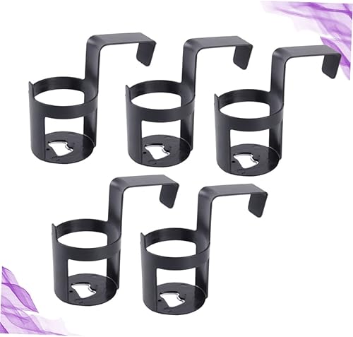 Miniatura 9 de 5 soportes para bebidas para coche, soporte de plástico para colgar tazas, fácil de instalar, mantiene las bebidas estables y limpias