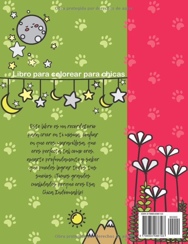 Miniatura 2 de Tú Indomable Chica Libro para Colorear para Chicas (Spanish Edition)