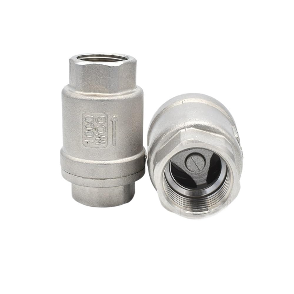 304 stainless steel 1/8" 1/4" 3/8" 1/2" 3/4" 1" female thread wire mouth vertical check valve non-return valve(DN40)