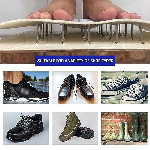 Image of Outdoor Site Anti-Puncture Damping Pads Kevlar Stab-Resistant Insole Anti-Piercing Stab-Resistant Wear Soft Safety Shoes Insole ((US8 /EU41))