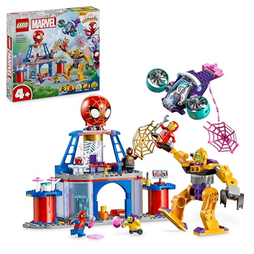 LEGO Marvel Das Hauptquartier von Spideys Team, Spider-Man-Spielzeug mit...