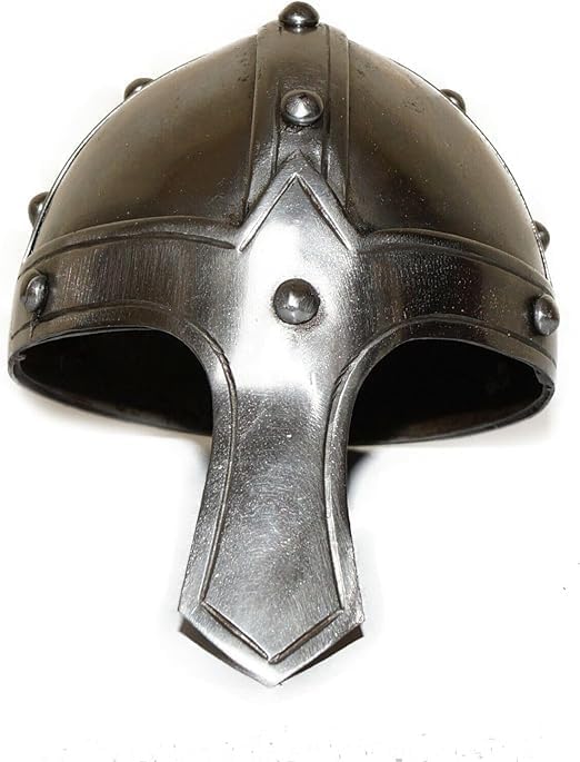 Medieval Norman Nasal Replica Mini Helmet, Tabletop Decorative Gift
