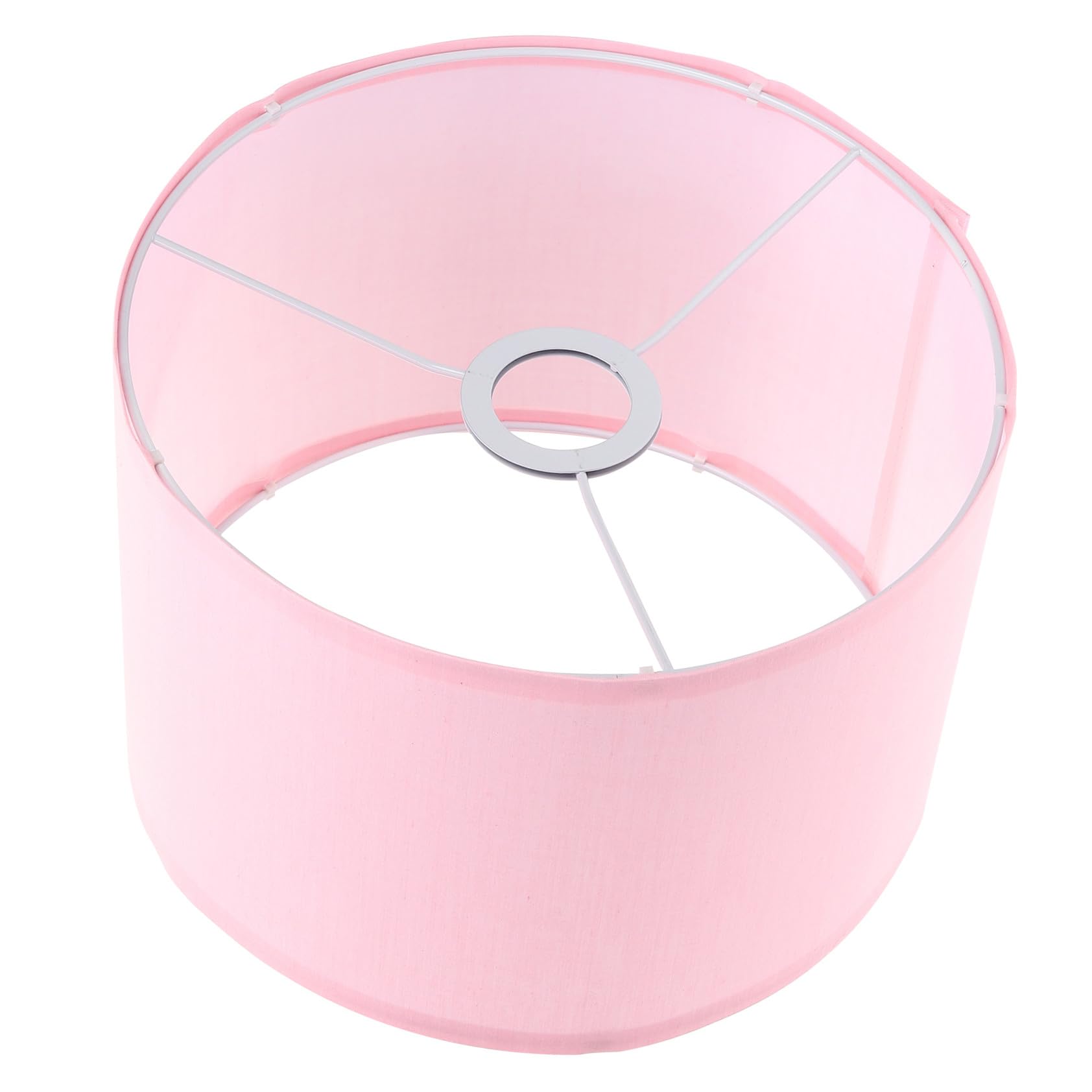 Holibanna Replacement Lamp Shade 1Pc Natural Linen Lamp Medium Shade Spider Fitter Shades Replacement Cylindrical Shade for Table Floor s Pink 30x20cm