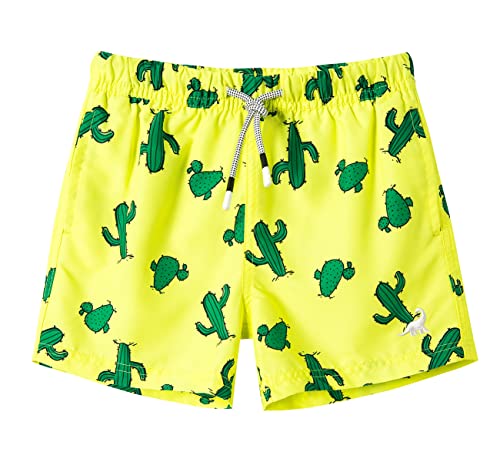 Image of SURF CUZ Surfcuz Little Boys Swim Trunks UPF 50+ Toddler Beach Shorts Swimsuit Kids Quick Dry Swimwear