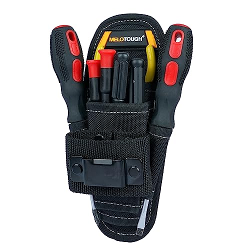 Image of Small Tool Pouch with Belt Clip,Small Tool Holder Pouch, Min Work Organizer Tool Holster and Knife Holder