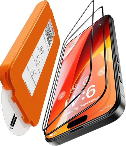 Image of Mr.Shield PRO-GLAZ Tempered Glass Screen Protector Guard Compatible For iPhone 17 Pro - 1 Pack