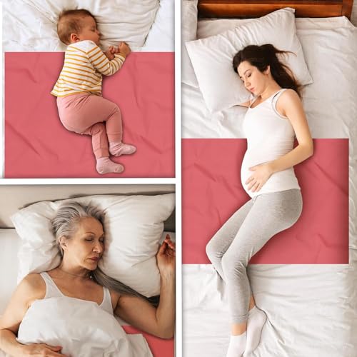 Image of OTICA Mackintosh Waterproof Rubber Bed Sheet (1 Meter) - Reusable Dry Oilcloth Protector for Adults (Elderly Incontinence) & Babies (Bedwetting) | Bed Protector Mat for Hospital & Home Use