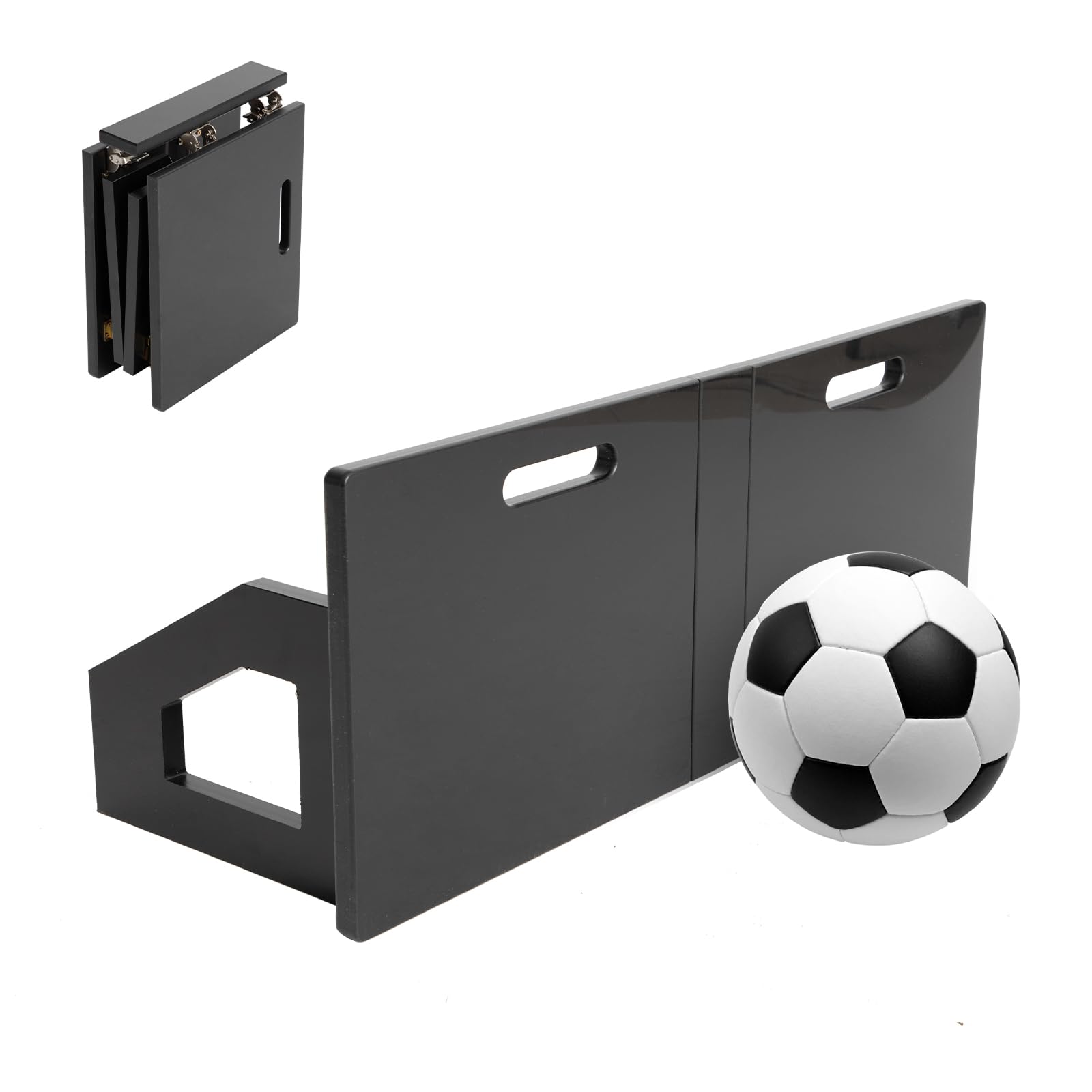 Questo tabellone di Rimbalzo per Calcio, Pieghevole, Multi-Angolo, è Un Allenatore di Calcio per l'allenamento del Campo, la Pratica delle abilità calcistiche e la Pratica del tiro. Strument