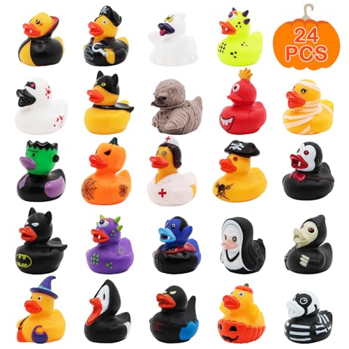 Halloween Rubber Ducks for Jeep Ducking 24PCS Halloween Party Favors Kid