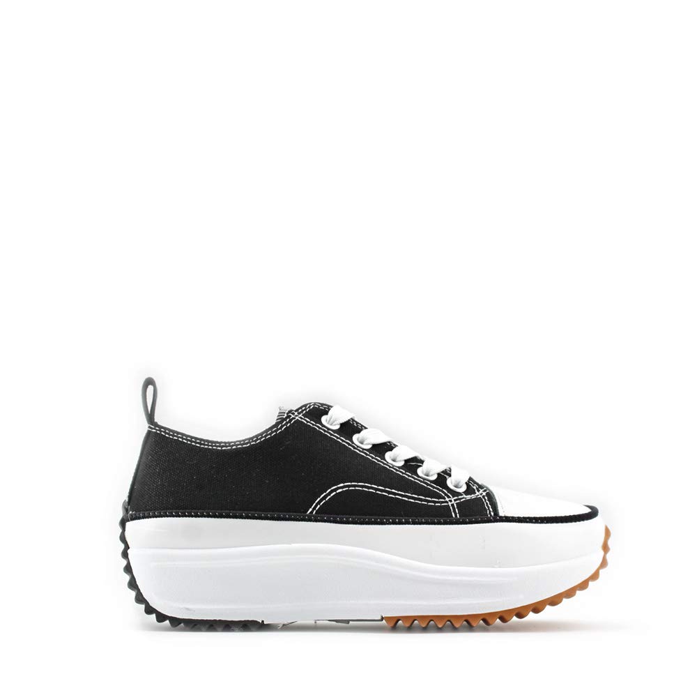 MODELISA Zapatillas Altas Deportivas Lona con Cordón Mujer