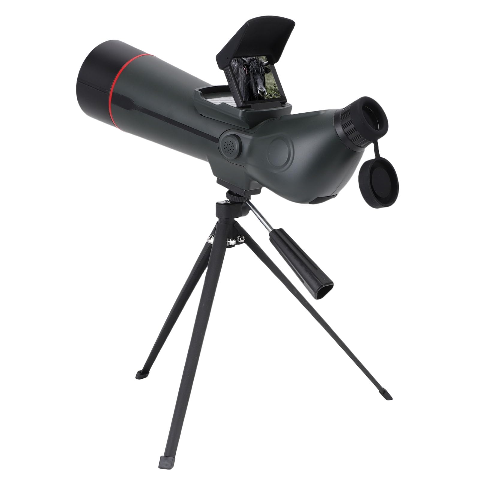4K Spotter Scope Dual-Bildschirm F4.0-Blende Optisches Glas Vogelbeobachtung
