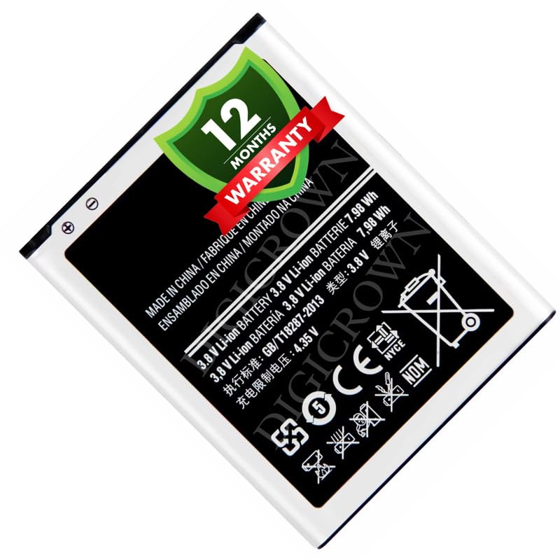 Image of Original EB535163LU Battery Compatible for Samsung Galaxy Grand | Grand Duos | Grand Neo I9060 I9080 I9082 - (2100mAh) - 1 Year Warranty DF7
