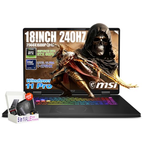 Image of msi Crosshair 18 HX AI Gaming Laptop Intel Ultra 9 275HX RTX 5070 8GB GDDR7