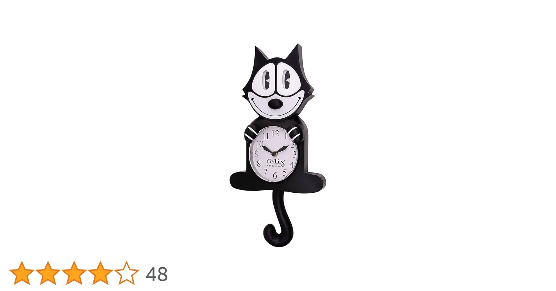 Amazon.co.jp: FELIX THE CAT 3-D MOTION CLOCK : ホーム＆キッチン