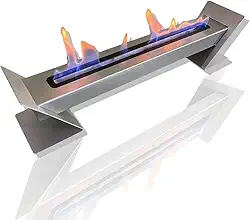 Lareira Ecológica Portátil Prata