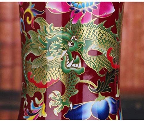 WQQLQX Vasen Vasen Vase Room Floor Antique Home Decoration Crafts Ausgezeichnete Porzellan Jingdezhen Keramik Keramik… – Bild 5