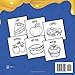 Food Coloring Book: 50 Simple, Bold and Easy Designs for Adults and Kids, Big Illustrations with Fun Facts