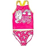 JoJo Siwa Toddler Girls Racerback Tankini Top and Bikini Bottom Pink 4T