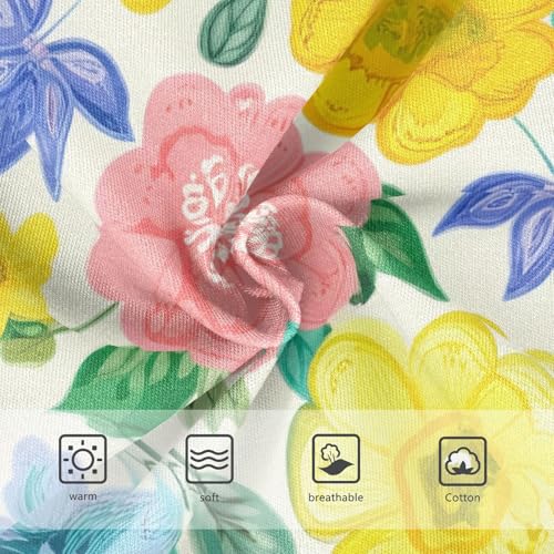 Animal Girls Underwear Toddlers 2t Cotton Panties for Girl Colorful Vibrant Floral Briefs Undies Kids3