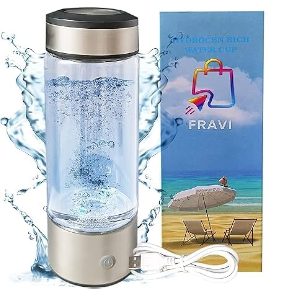 弁当箱・水筒 viiva Hydrogen Water Bottle 300ml Amazon.com: FRAVI Hydrogen Water Bottle - Portable Molecular