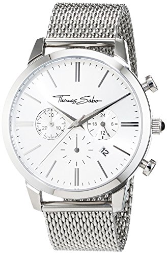 Preisvergleich Produktbild Thomas Sabo HerrenArmbanduhr Analog Quarz Edelstahl WA0244-201-201-42 mm
