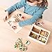 Melissa & Doug 4‑in‑1 Wooden Farm Jigsaw Puzzle Set, 48 Pieces with Storage Box, Toddler Puzzle Toy for Kids Ages 3+