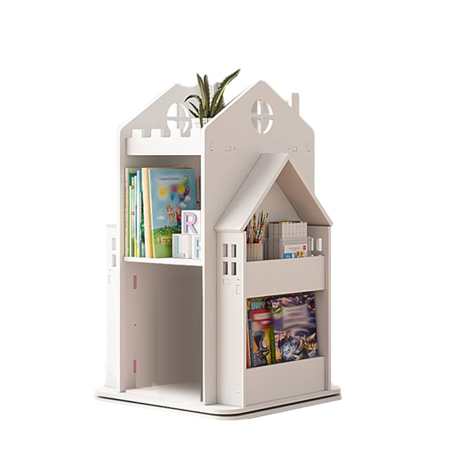 Amazon.co.jp: [VANDROUP] 子供用本棚 本収納 ホワイト