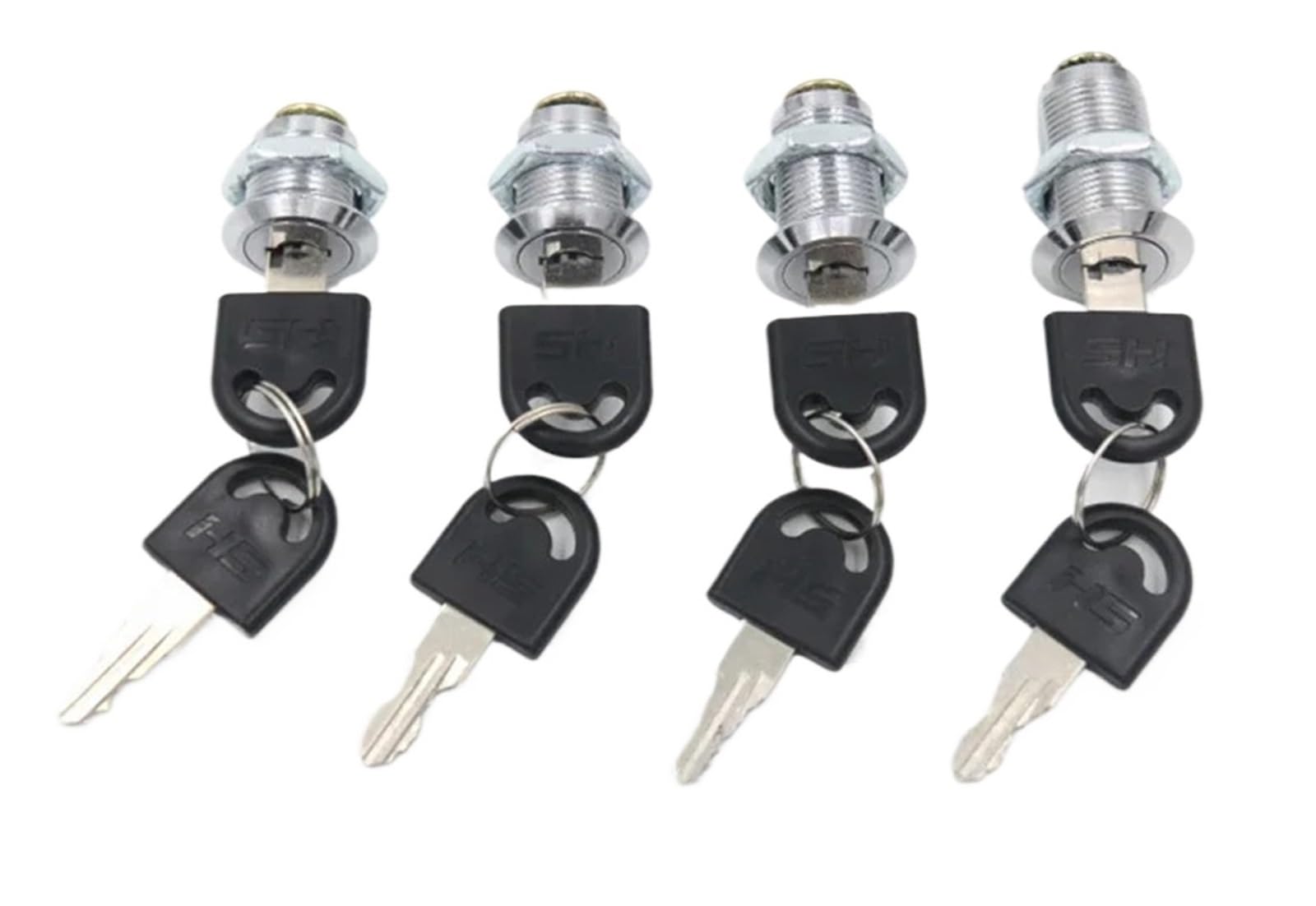 Desk Drawer Lock 6pcs Cam Lock Mail Box File Cabinet Desk Drawer with 2 Keys DIY Tools(20mm)