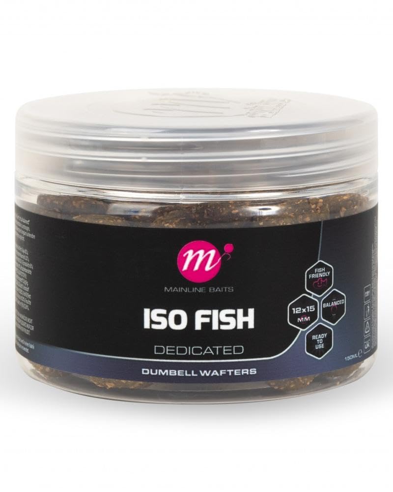 Mainline ISO Fish Dumbell Wafter 12x15mm