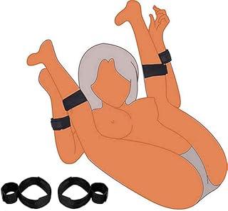 BDSM Sex Bed Bondage Restraints Kit for Ankles and Wrist Bar Leg Spreader Bar Sex Adult Fuzzy Handcuffs Sex Hand Cuff Bracelets Set for Adults Bedroom Bondaged Kit Adult for Couples Sweatshirt