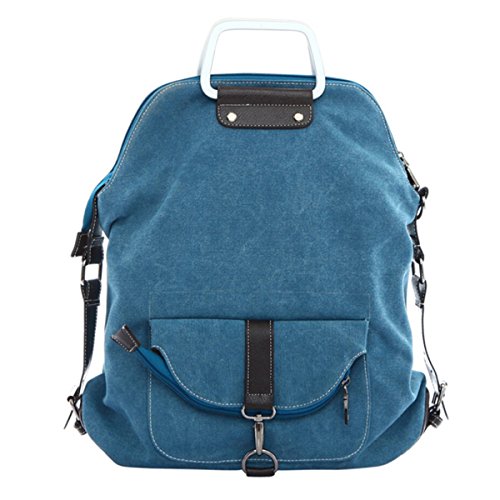 Sac à main multifonction bleu résoud l'encombrement quotidien