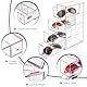 ToyaJeco Schreibtisch Organizer mit 12 Schubladen, Stapelbare Desktop Aufbewahrungsbox mit herausnehmbarer Schublade, Klar Brillenorganizer für Office Supplies Schreibwaren Markierungen Sonnenbrille