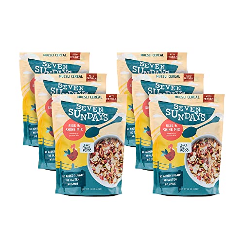 Seven Sundays Rise & Shine Mix Muesli Cereal, Strawberry Banana