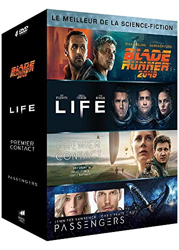 Meilleur de la science-fiction - Coffret : Blade Runner 2049 + Life : origine inconnue + Premier contact + Passengers [DVD]