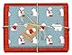 Geschenkpapier Set Weihnachten: Eisbär (für Kinder): 4x doppelseitige Einzelbögen + 4x Geschenkanhänger