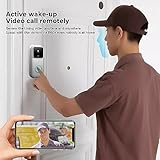 KLUFO Ring Video Doorbell, Doorbell Camera Wireless, Support 5G WiFi, AI Smart Human Detection, 1080P HD Night Vision, Instant Alerts, SD Card & Cloud Storage, Video Call Remotely - Image 6