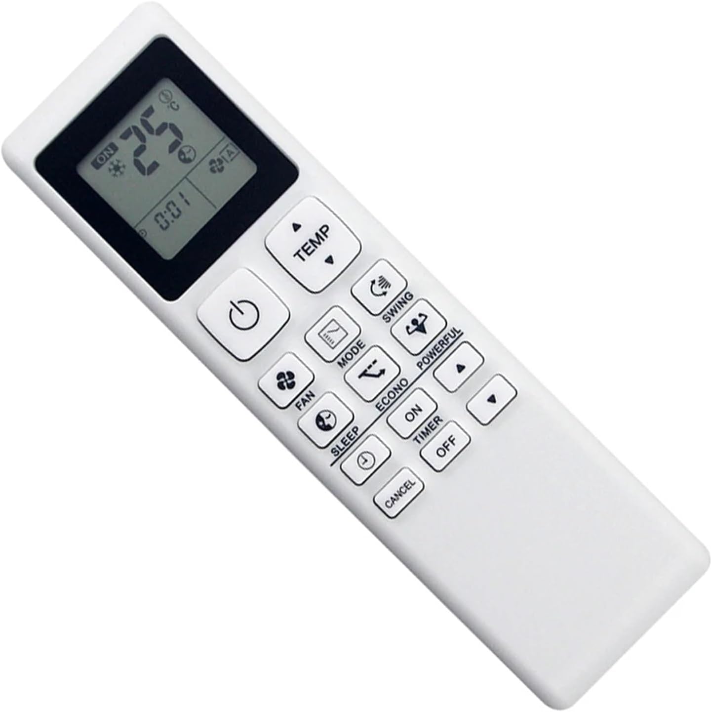 Compatible with air conditioners ATXC-C Series ATXC20CV1B ATXC25CV1B Remote Control ARC486A2 ARC486A1 Spare Parts