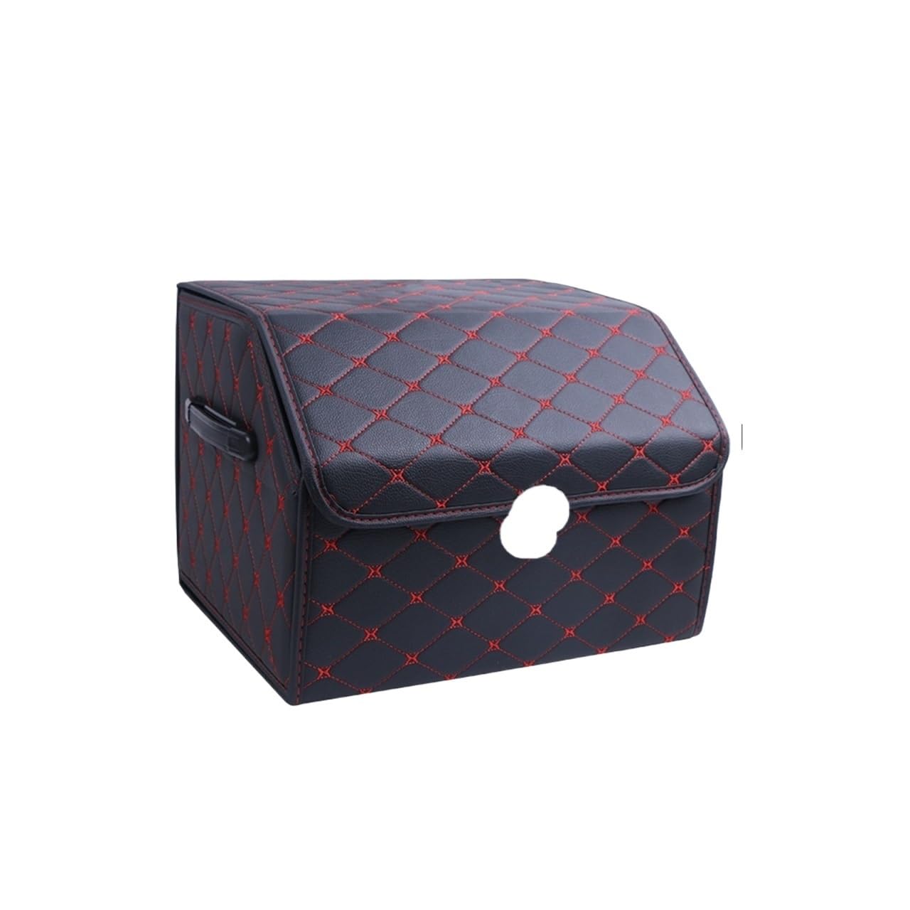 PU-Leder-Kofferraum-Aufbewahrungsbox-Organizer, faltbare Tasche
