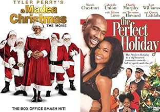 Morris Chestnut + Tyler Perry Gang Up on Christmas:A Madea Christmas The Movie + The Perfect Holiday 2 Classic DVDs