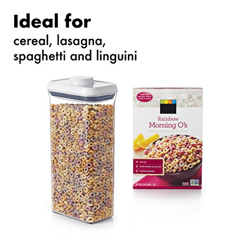 Oxo Good Grips Pop Square Storage Container, Rectangle Lid, Tall - 3.4 Qt #TOP1