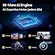 Hisense 55U7Q Fernseher 55 Zoll, 4K Mini LED ULED, Smart TV, Hi-View AI Engine, 144Hz Game Mode Pro, FreeSync Premium, Built in Subwoofer, Dolby Vision IQ Atmos, Airplay, Sprachsteuerung[2025]
