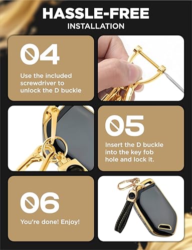 Image of Metalyx Key Fob Cover for Kia Seltos 2026 Facelift (HTK, HTK(O), HTX, HTX(A), GTX, GTX(A)) | Soft TPU | Anti-Scratch | Strong Signal | Stylish Case with Lanyard