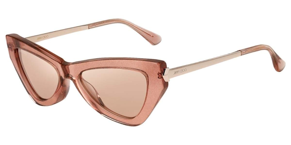 Sunglasses Jimmy Choo Donna/S 0W66 Pink Glitter / 2s Flash Silver