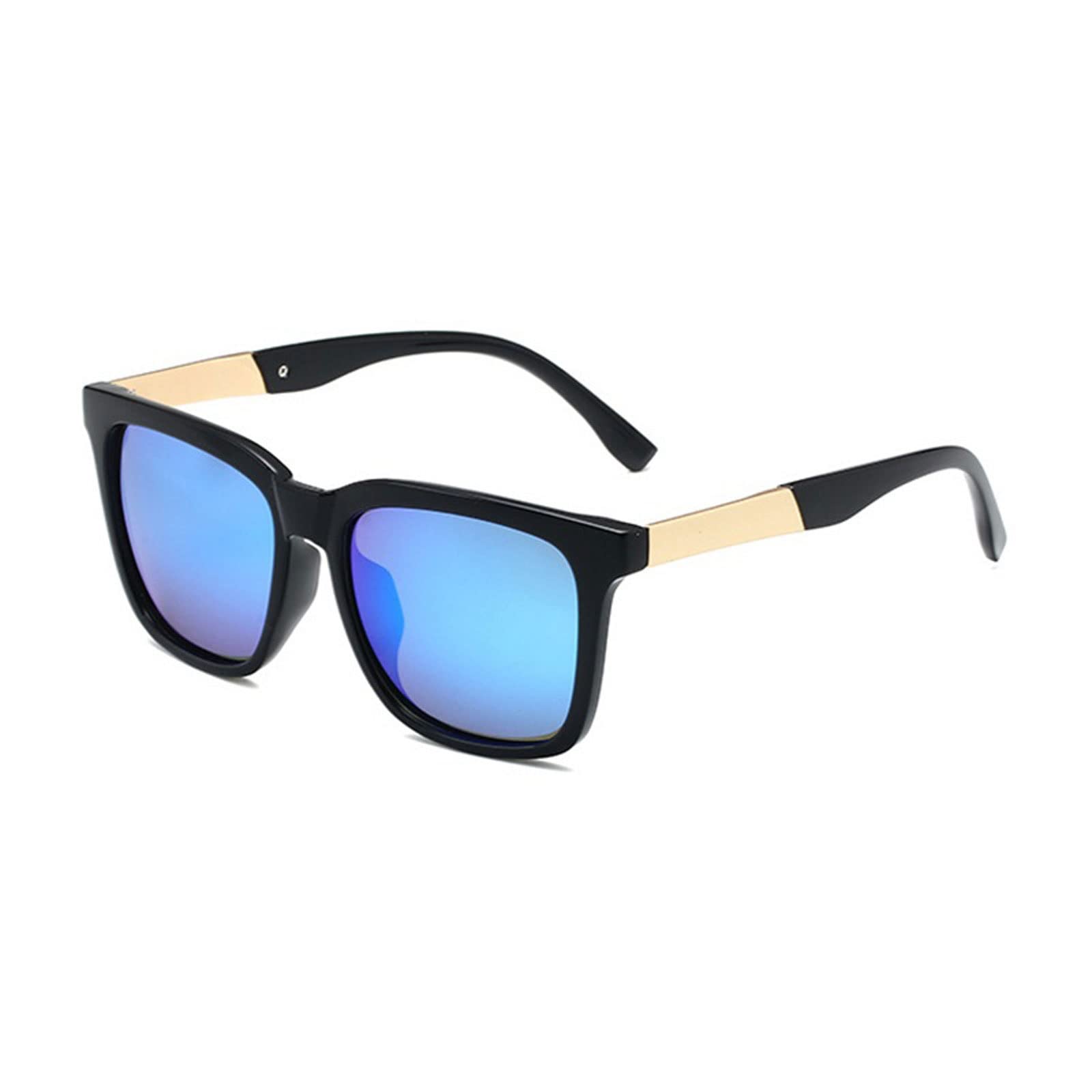 DieffematicMJ Okulary przeciwsłoneczne Klasyczny kwadratowy polaryzowane okulary przeciwsłoneczne Mężczyźni Retro Duże męskie Okulary przeciwsłoneczne Vintage Kierowcy Odcienie Moda Podróżowanie Okula