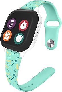 Gizmo Watch Band Replacement for Kids, Breathable Soft Silicone Watch Bands Compatible with Gizmo Watch 2 / Gizmo Watch 1 Rubber Watch Band