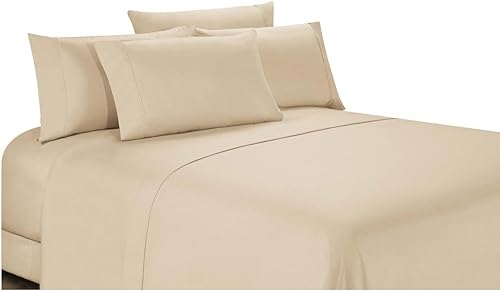 Miniatura 9 de Home Basics - Juego de sábanas de microfibra cepillada ultra suave de 6 piezas de 2.34 ozm, hipoalergénico, tamaño matrimonial, color marrón