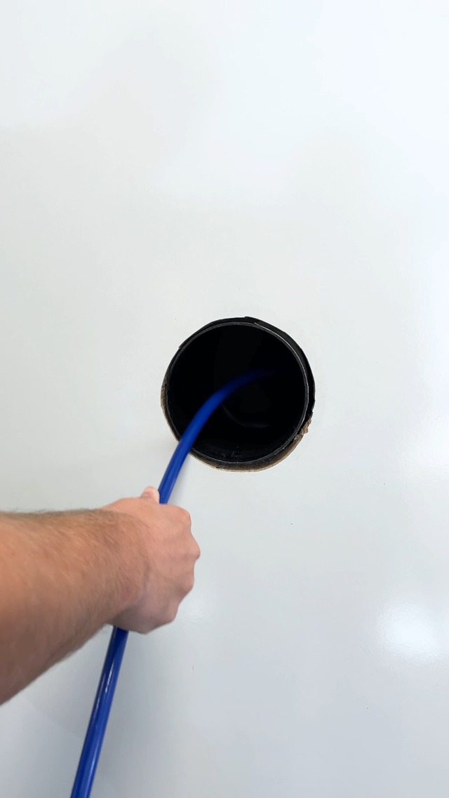 Image of Wohler Rotary Brush M10-10' | Air Duct & Dryer Vent Cleaning Tool | Drill Powered | Easy Operation | for Residential & Commercial Use | Incl. Brush Head