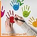 60 PCS Colorful Handprint, Hand Accents Cut-Outs Bulletin Board Classroom Decoration in 10 Colors DIY Crafts Project Party Supplies for Kids Teacher Student Back to School, 5” x 4”