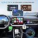 Wireless CarPlay Adapter für iPhone,Mini Carplay Adapter von Wired CarPlay auf Wireless,USB C/A Plug und Play Stabil CarPlay Auto-Connect, Kompatibel mit iPhone iOS 10+ & Autos mit CarPlay