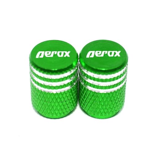 BUNCC Motorrad Rad Reifen Felgen Ventilschaftkappen Abdeckungen CNC-luftdichte Abdeckung für Yamaha AEROX155 AEROX NVX 155 NVX155 2015-2021 2020